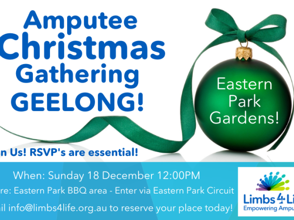 Amputee Christmas Gathering Geelong