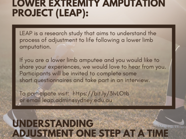 Lower Extremity Amputation Project LEAP