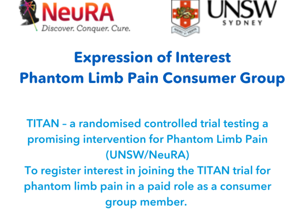 Phantom Limb Pain Consumer Group