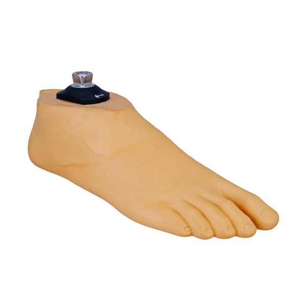 Lightweight low maintenance basic foot. Also waterproof.